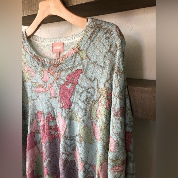 Show me your MuMu|Bonfire sweater,world tour knit in pastel tones•••Slouchy fit - Picture 7 of 14